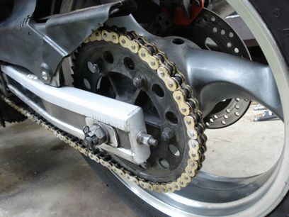 装着した格安Oリングチェーン