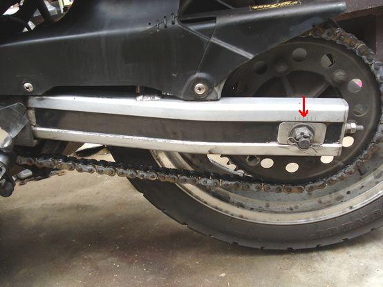 8ヶ月弱使用したチェーン