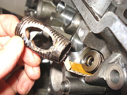 自作バルブスプリングコンプレッサー 穴を２つに