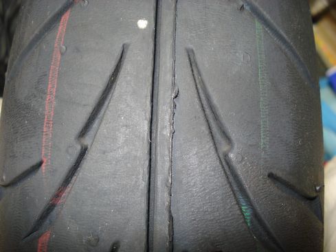 DUROタイヤ接地面