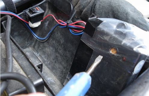 マイクロウェーブセンサーの設置