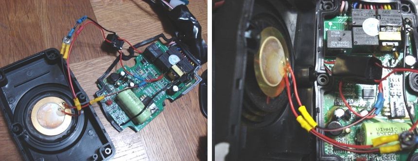 配線完了、ふた閉め