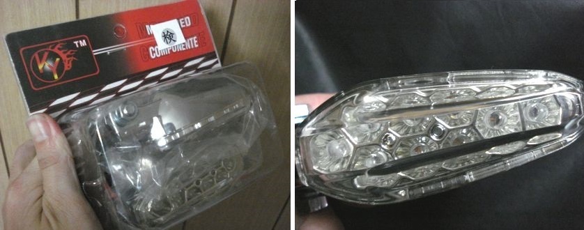 中国製 LEDウィンカー シェイブタイプ　ブリリアント