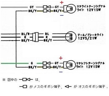 ウィンカー配線図