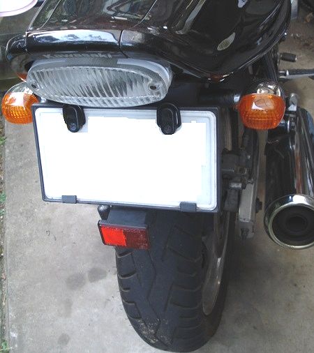 調整完了 テールレンズ装着