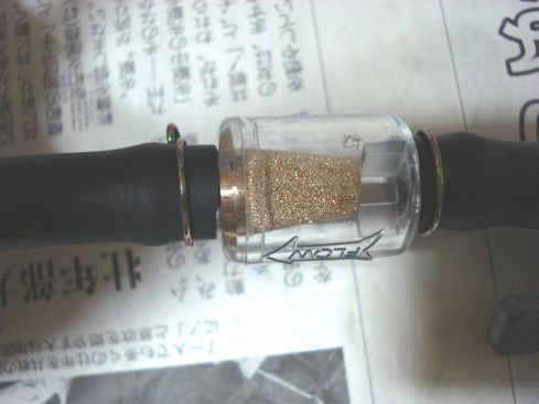 キタコ　フューエルフィルター(金属ブロックタイプ)