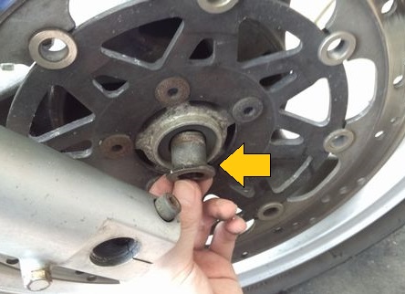 落ちそうなカラー