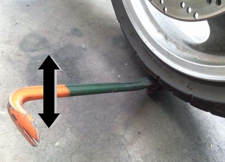 フォーク抜き入れのコツ