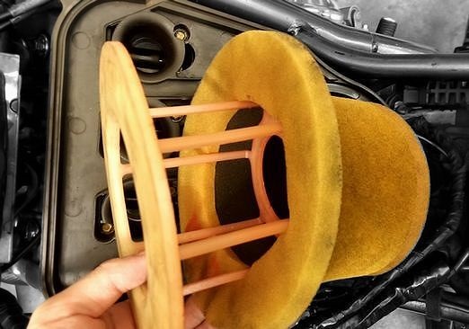 湿式フィルターとホルダー