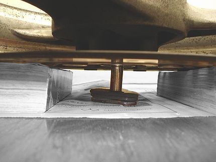 アンカーボルト セッティング(下から)