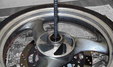 アンカーボルト セッティング(上から)