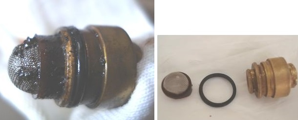 フロートバルブシート ゴミが…