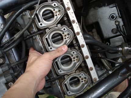 オーバーホール後のキャブレター