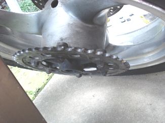 落ちないスプロケ