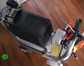 ビードを張るときに使用する道具 コンプレッサー