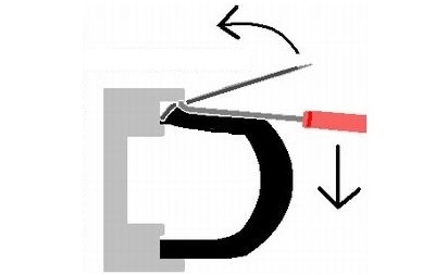 ビードを落とす方法