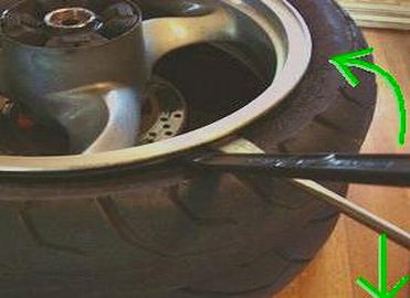 実際にビードが落ちた