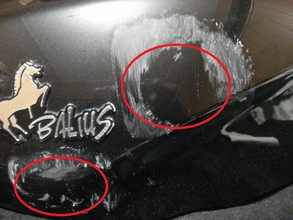 なぜか3.5ミクロンコンパウンドが弾かれる