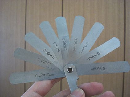 シックネスゲージ