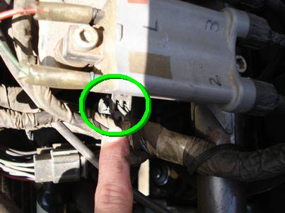 ファンのコードを外す