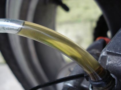 交換後のフルード