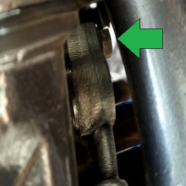 オイルホースのボルト