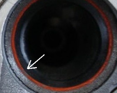 当たりチェック 朱液 かすれ