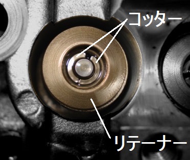 コッター、リテーナー