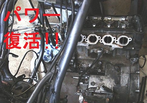 エンジン降ろし