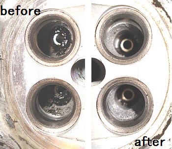 カーボンが落ちて綺麗になったヘッド2