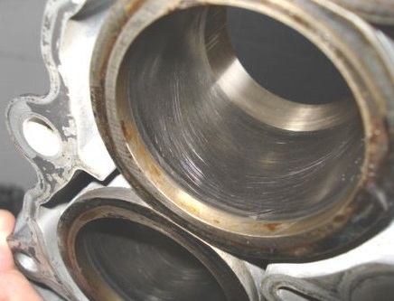 シリンダーホーニング完成