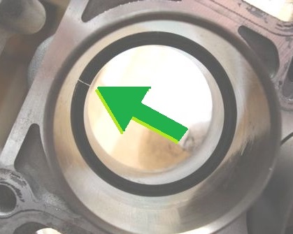 ピストンリングの合口を計測