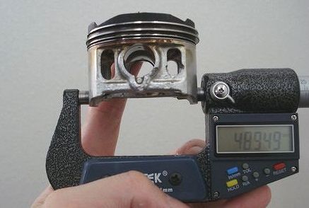 ピストン径チェック