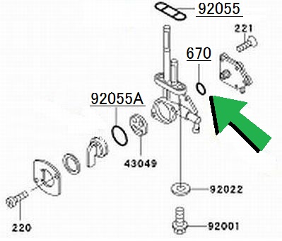パーツリスト、パッキン