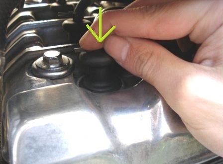 プラグキャップ取り付け