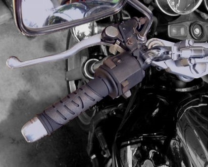 グリップ装着 左