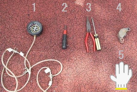 用意する工具一式