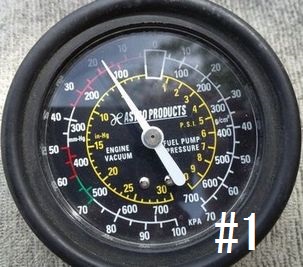 #1のゲージの値