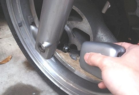 メーターギアに注油