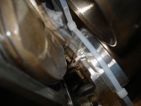 ピストンリングが入ったところ