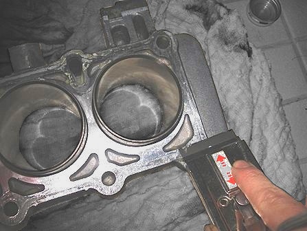 シリンダーを綺麗に